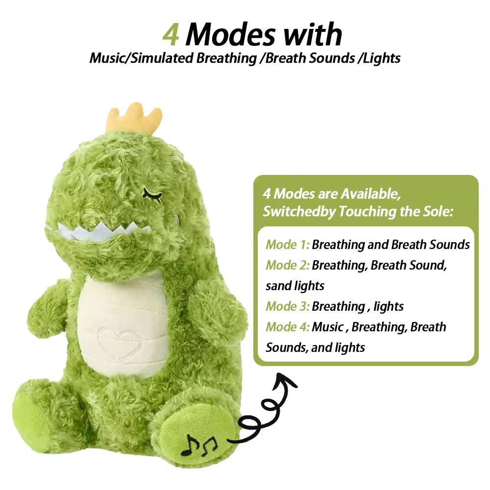 4 Modes Baby Breathing Bunny Soothing Plush Sensory Toy with Relieve Anxiety Koala Comforter Breathes for Baby Conciliate Gift