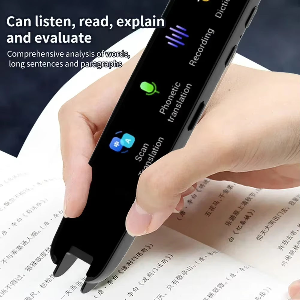 Intelligent Scanning Point Reading Pen Translate 123 Languages Offline Portable Multifunctional Translator